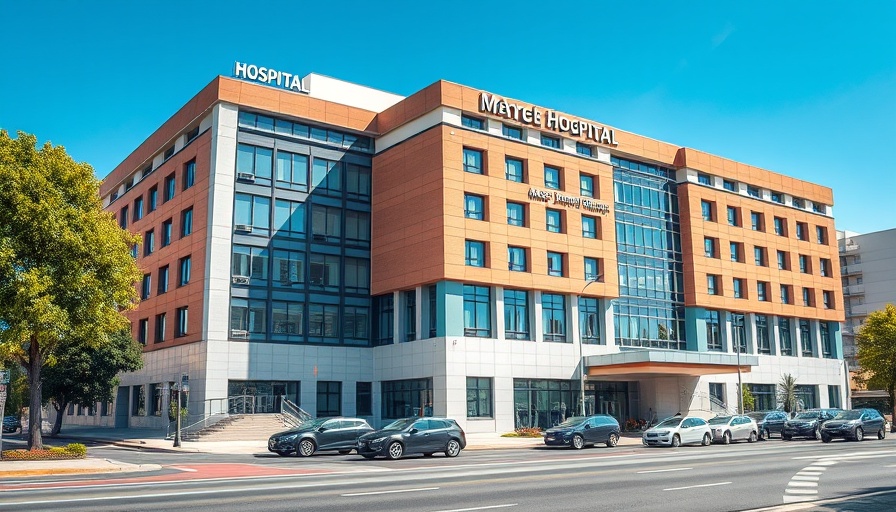 Kelowna General Hospital building exterior, daytime setting.