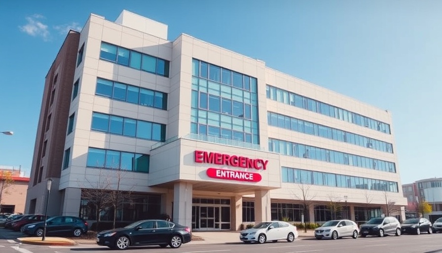 Kelowna hospital emergency entrance highlighting pediatrician shortage.