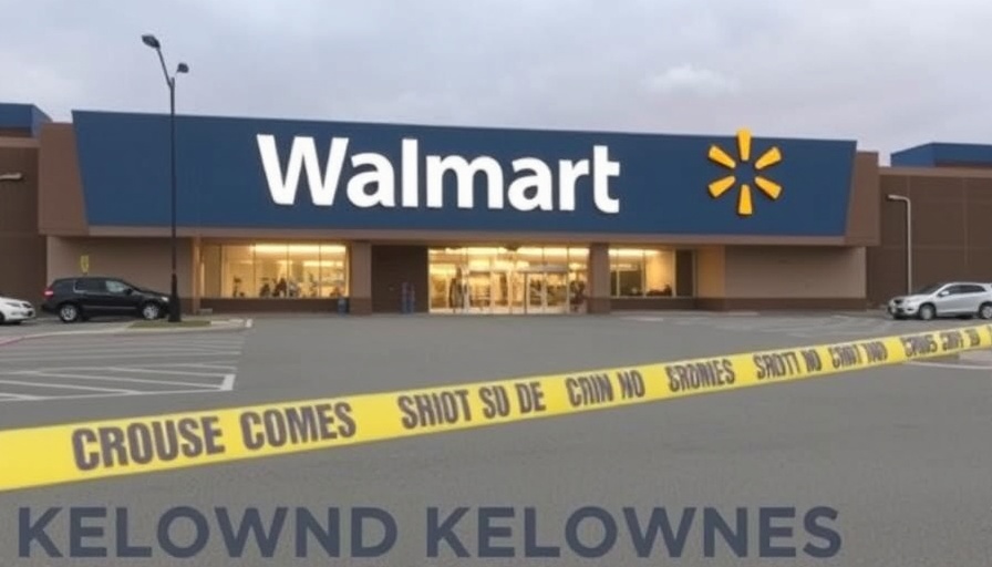 Police investigating after ‘unknown substance’ discharged at Kelowna’s Walmart