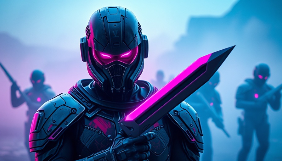Futuristic support for Bungie's Marathon, showcasing sci-fi characters and landscapes.