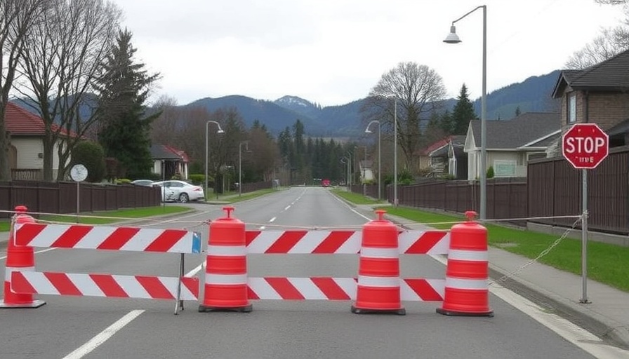 Months-long road closure begins in Glenmore this week