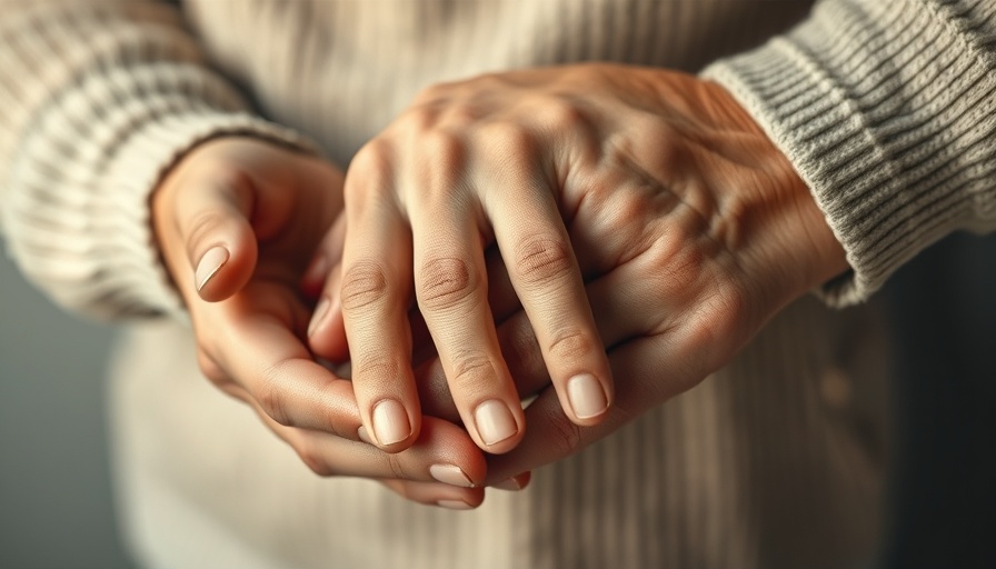 Intergenerational hands showing support, slow down your biological clock.