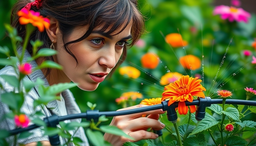 Garden irrigation inspection for vacation-proof your garden.