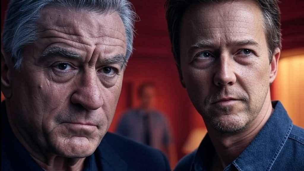 Remembering 'The Score' scene with Robert De Niro and Ed Norton, intense emotions in heist thriller films.