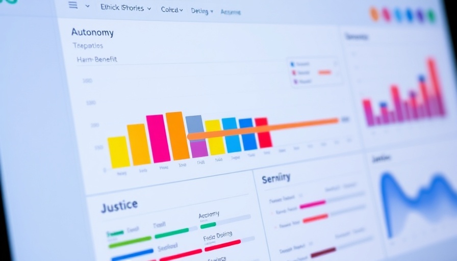 AI ethics dashboard with sliders for ethical considerations.
