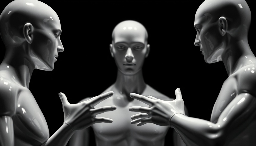 Monochrome mannequins symbolizing consumer barriers.