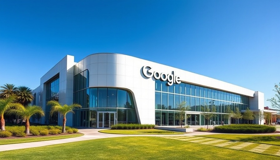 Google headquarters showcasing AI principles in design.