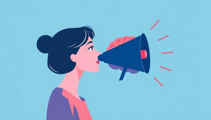 Illustration showing limitations of marketing insights with woman and brain silhouette.