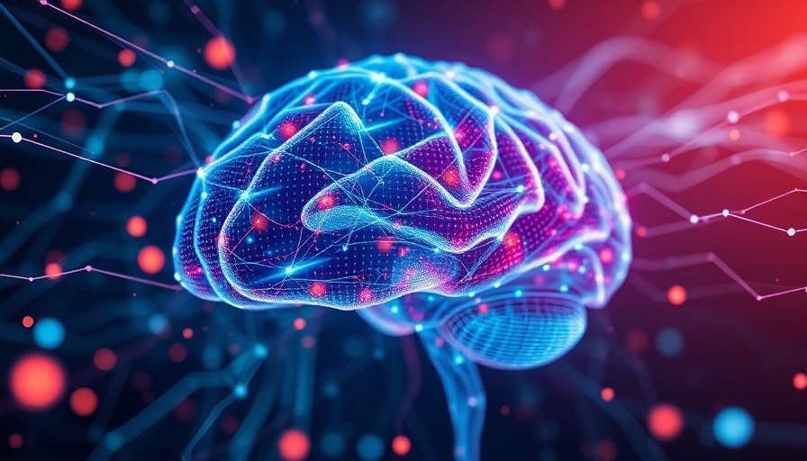Digital brain with neural connections illustrating large language models reasoning.