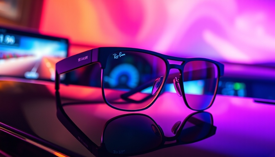 Ray-Ban Meta Smart Glasses among futuristic tech gadgets.