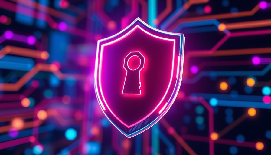Futuristic digital shield symbolizing AI Training Data Privacy Protection.