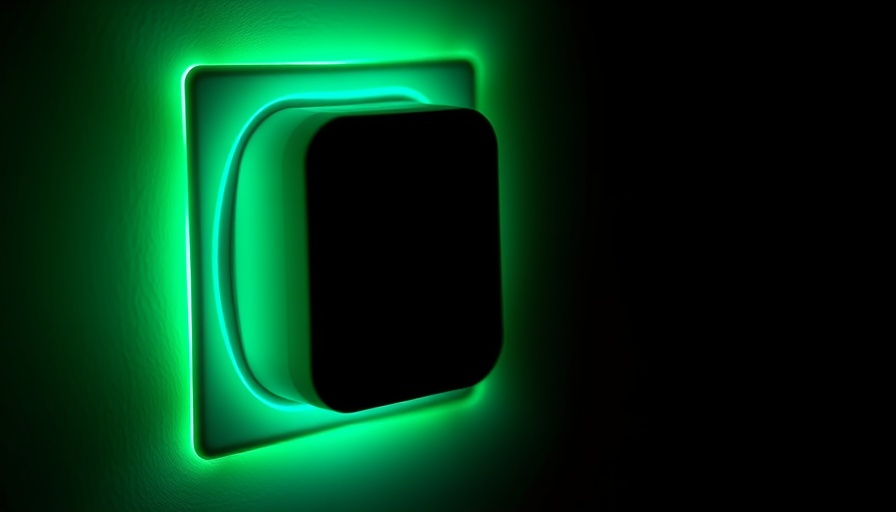 Glowing electrical outlet symbolizing electricity use for superintelligent AI.