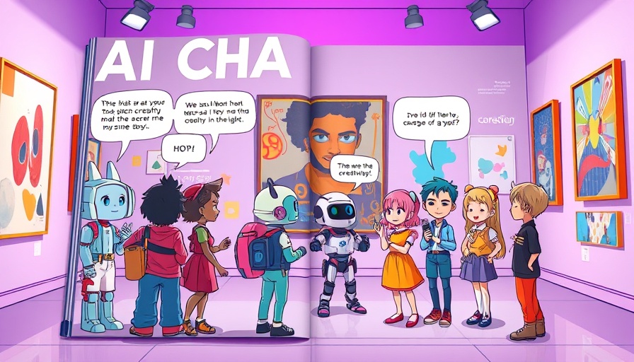 MIT Technology Review cover on AI and creativity with cartoon art.