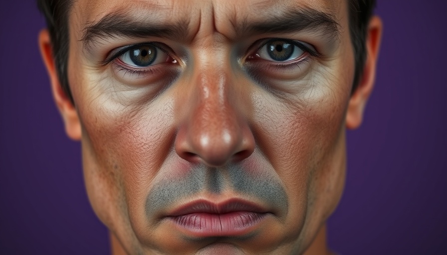 Close-up portrait of a person on purple background, OpenAI Public Benefit Corporation