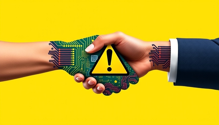 Symbolic handshake illustrating Singapore AI Safety Initiative