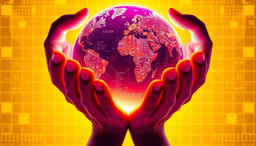 Conceptual globe with code held by hands, representing Codex OpenAI coding agent