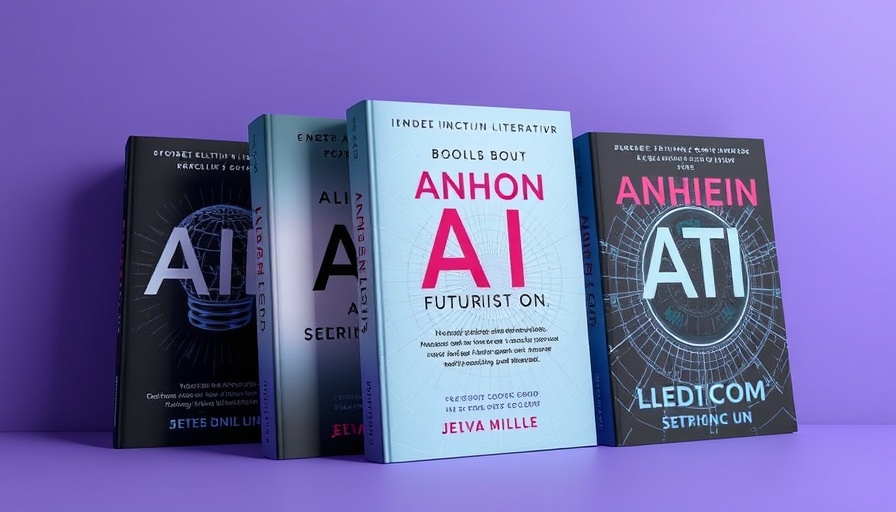 OpenAI ethics and innovation themed book covers on a purple background.