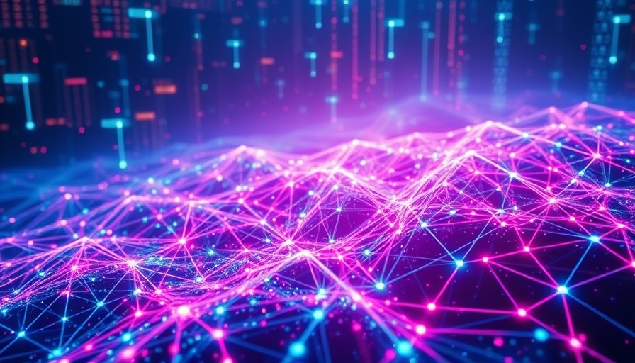 Abstract representation of AI and Data Sovereignty.