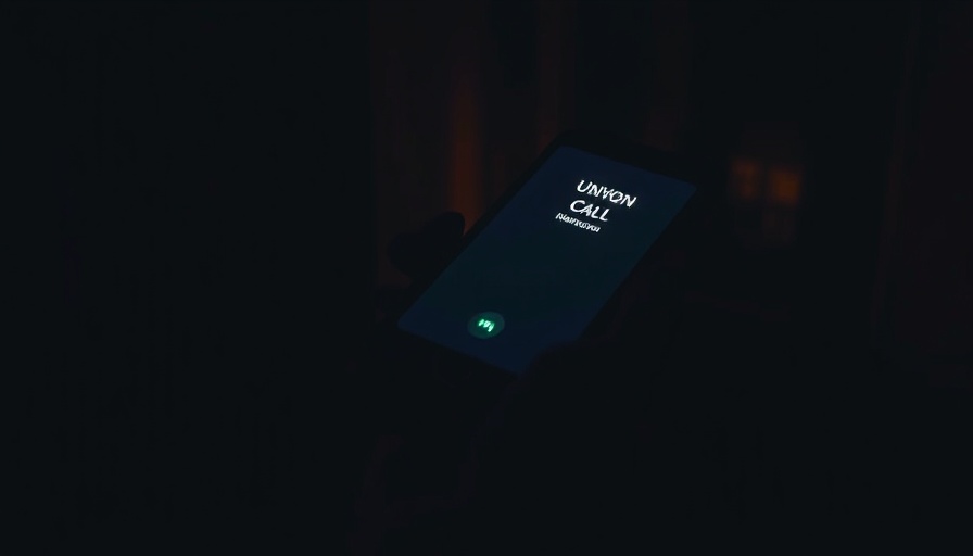 Apple Intelligence privacy features on phone in dark room.