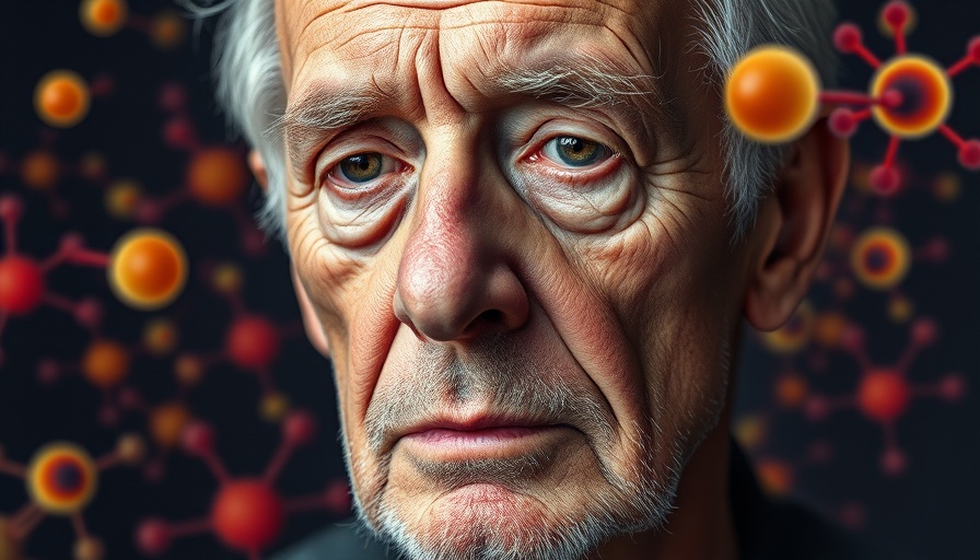 Surreal face with molecular overlay, symbolizing AI in drug approvals.