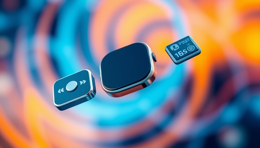 Sleek health tech gadgets showcasing innovation for Health Tech Awards.