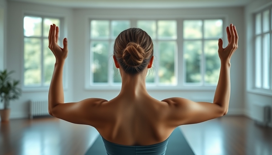 Calm mental health break with vitality yoga in serene studio.