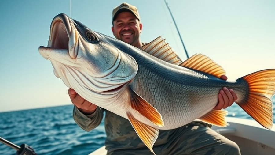 Nebraska catfish record catch on a boat