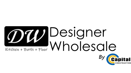 Logo for Designer Wholesale by Capital Construction