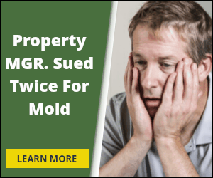 Property Manager Sued For Mold