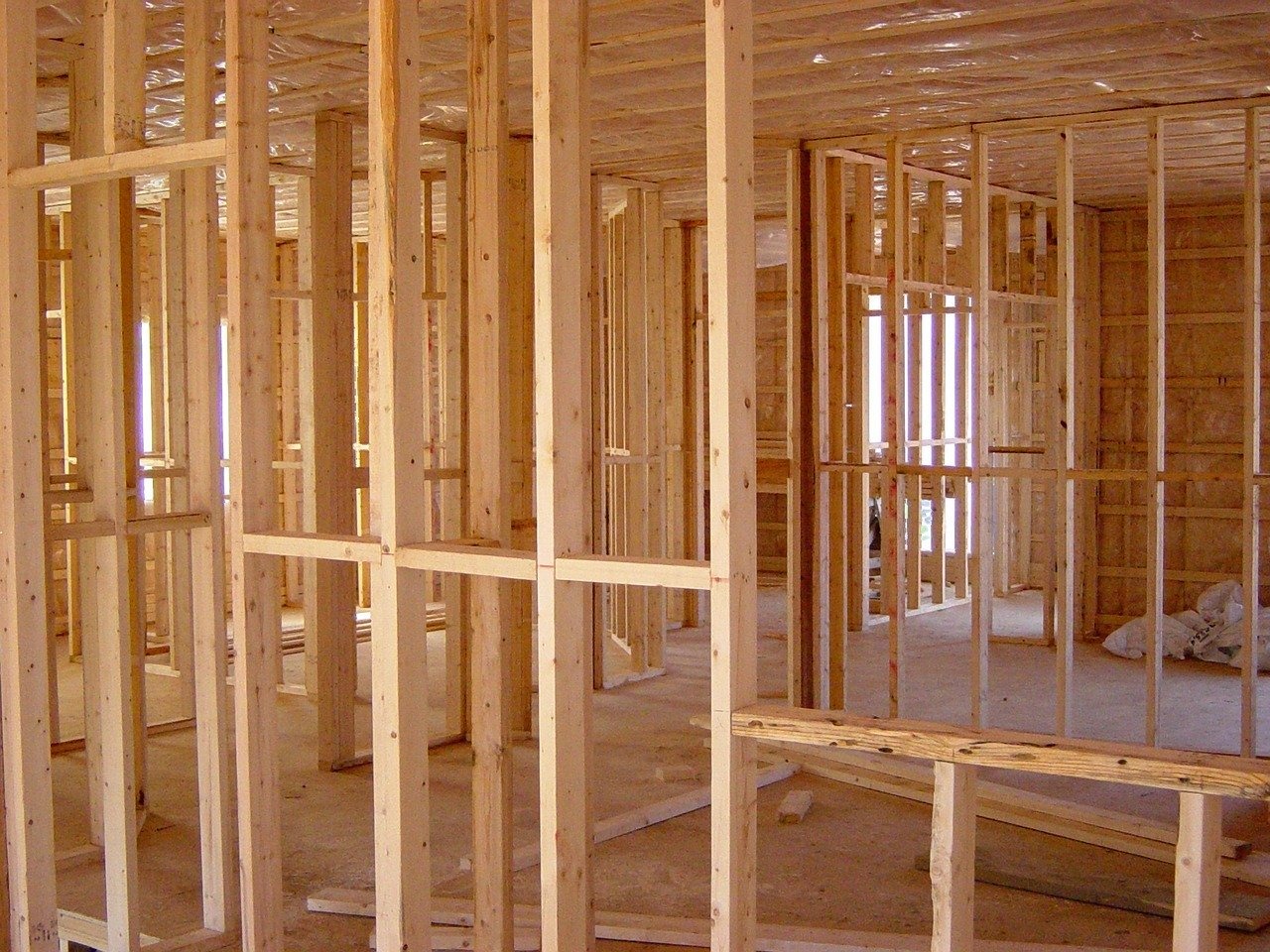 Home remodeling contractors in Arlington Heights reviewing project