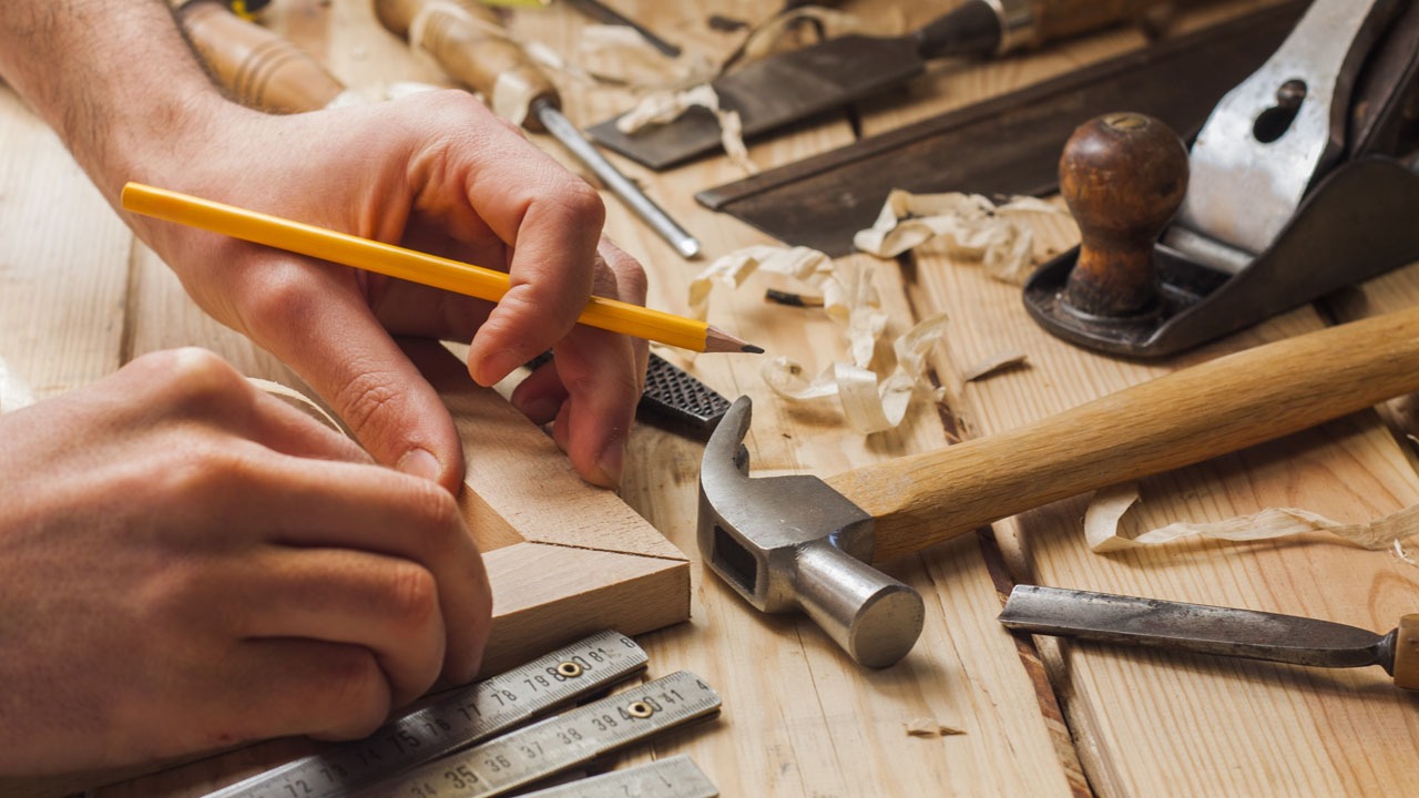 Builders remodeling a kitchen in Memphis