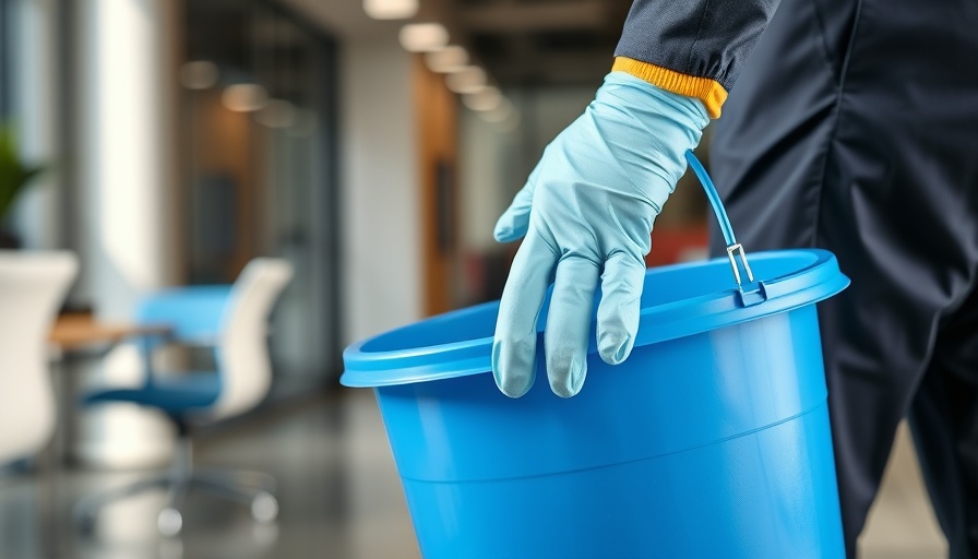 Professional move-out cleaning service in office environment.