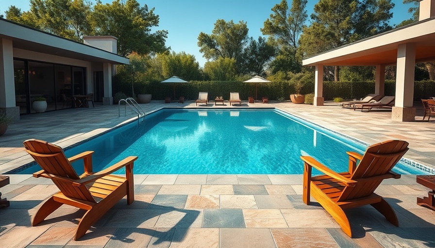 Luxury pool area for backyard summer gathering tips