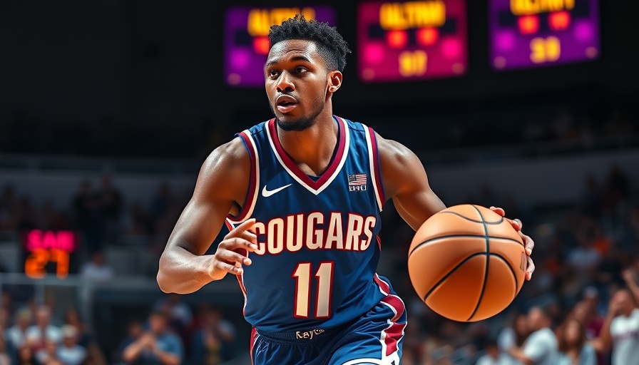 Grizzlies draft pick Cedric Coward dribbling during a game.
