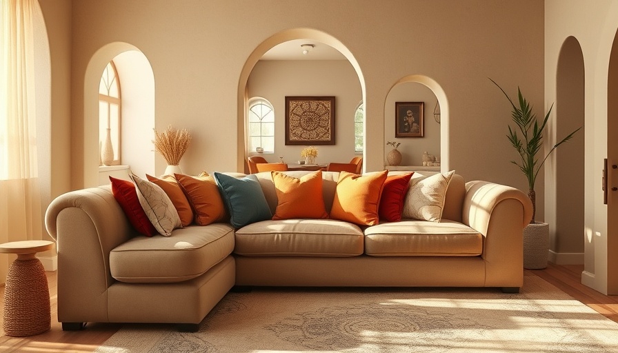 Elegant guesthouse interior at Le Moulin with cozy archways.