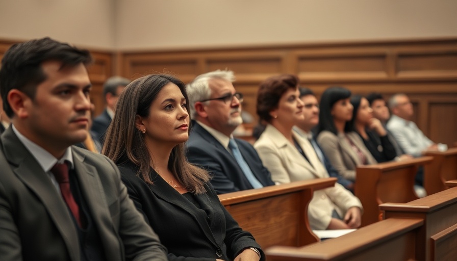 Individuals in courtroom listening attentively during Young Dolph murder trial.