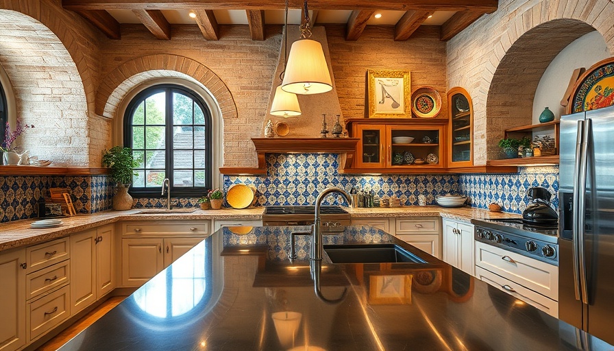 Mediterranean kitchen in Renovating Villa Colucci in Puglia