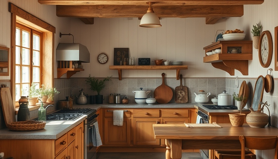 Ohio cottage kitchen renovation with rustic charm and soft lighting.
