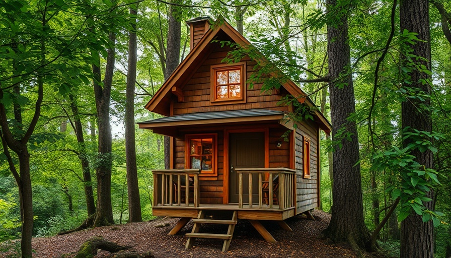 Treehouse hotel in lush Herefordshire forest