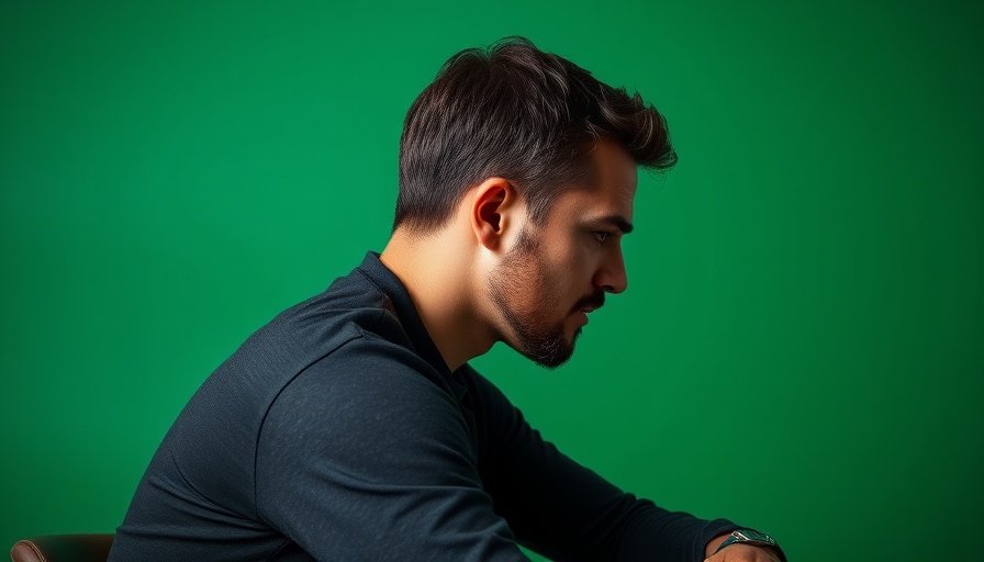 Thoughtful man sitting side profile, Austin Drummond case timeline.