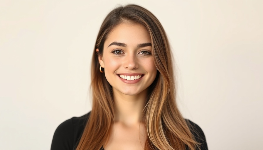 Smiling woman in black top, TikTok Ownership Deadline relevance.