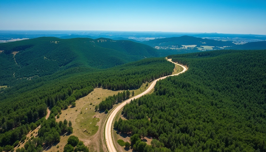 Aerial view of Hill Country land sold by San Antonio family