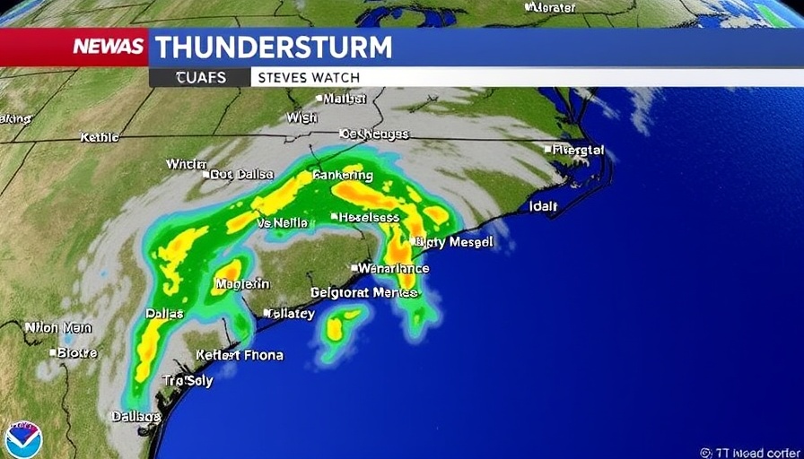 LIVE RADAR: A Severe Thunderstorm Watch is in effect for North Texas, including Dallas and Fort Worth