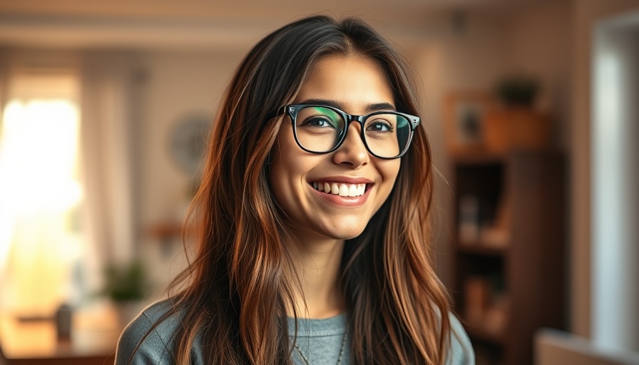 Smiling young woman indoors, Who Might Own TikTok.