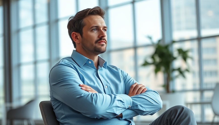 Serious man in office reflecting on venture capital challenges
