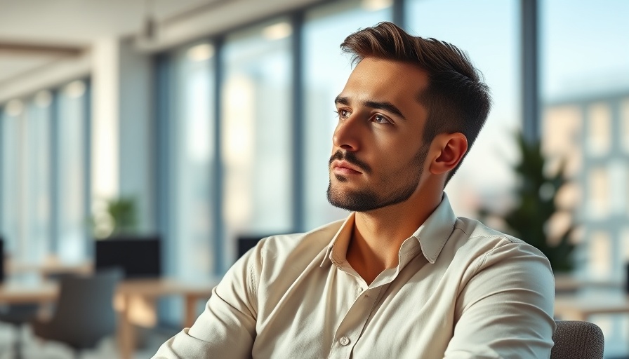 Contemplative man in office related to Elon Musk OpenAI Trial