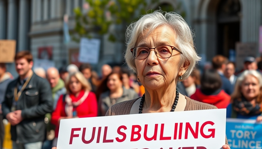 Institute of Texan Cultures Demolition protest sign held by woman.