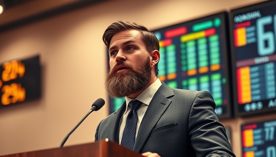 Texas Budget 2025 conference, man speaking at podium.