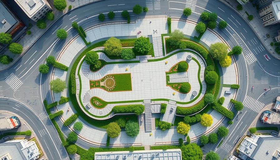 Urban design plan of El Paso deck plaza funding project.