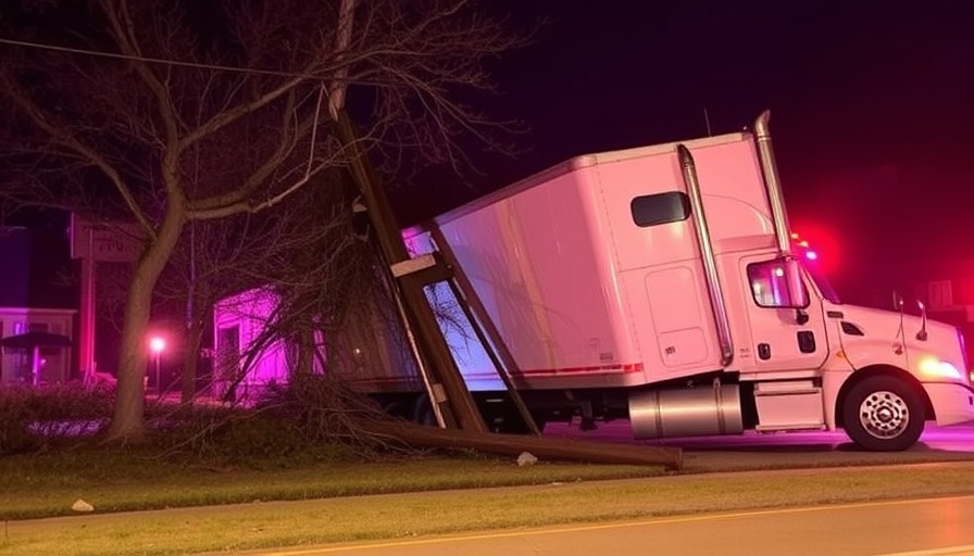 18-wheeler knocks down Euless power line, leaving nearby residents in the dark